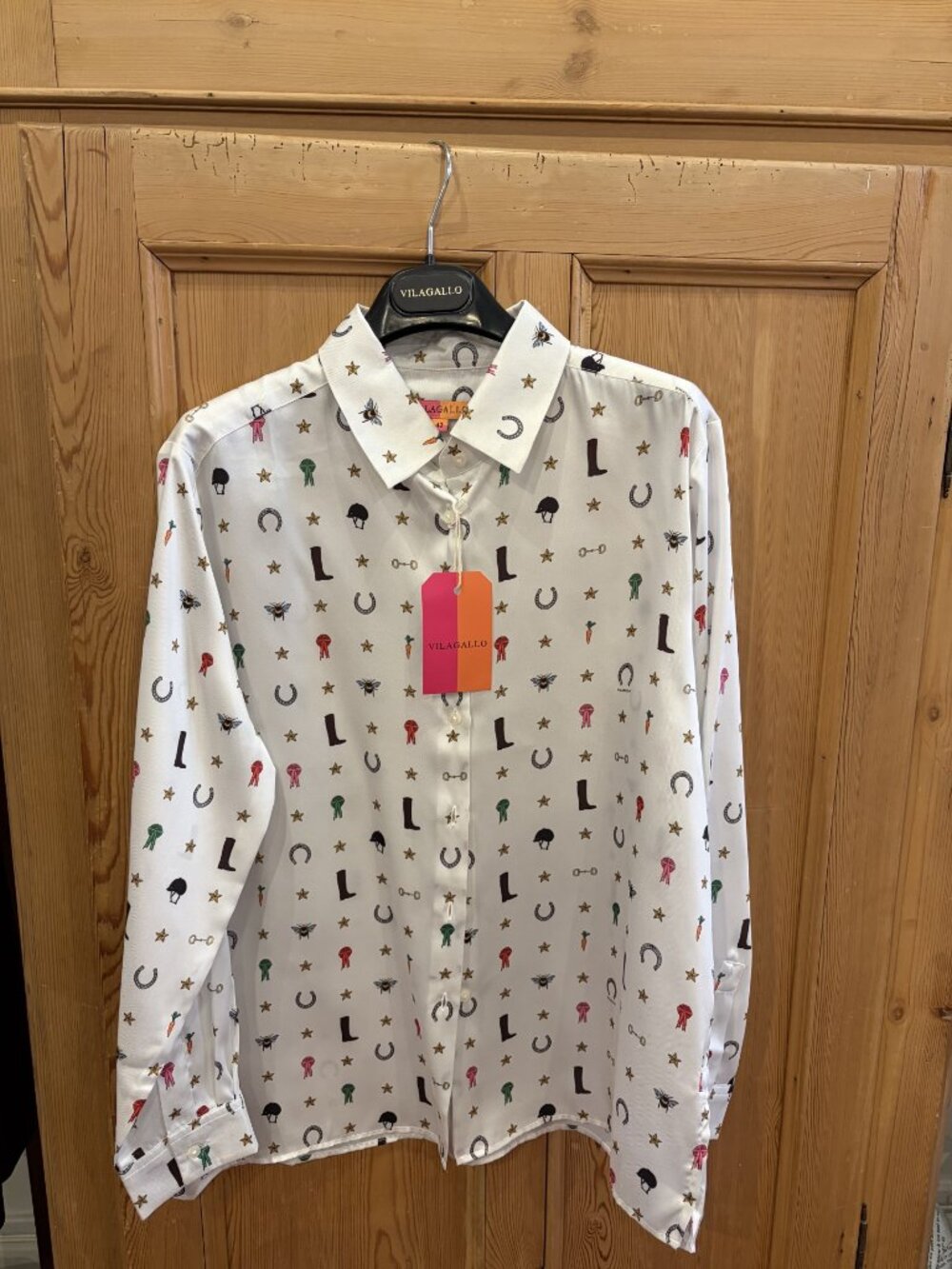 Vilagallo printed button down - Picture 3 of 4